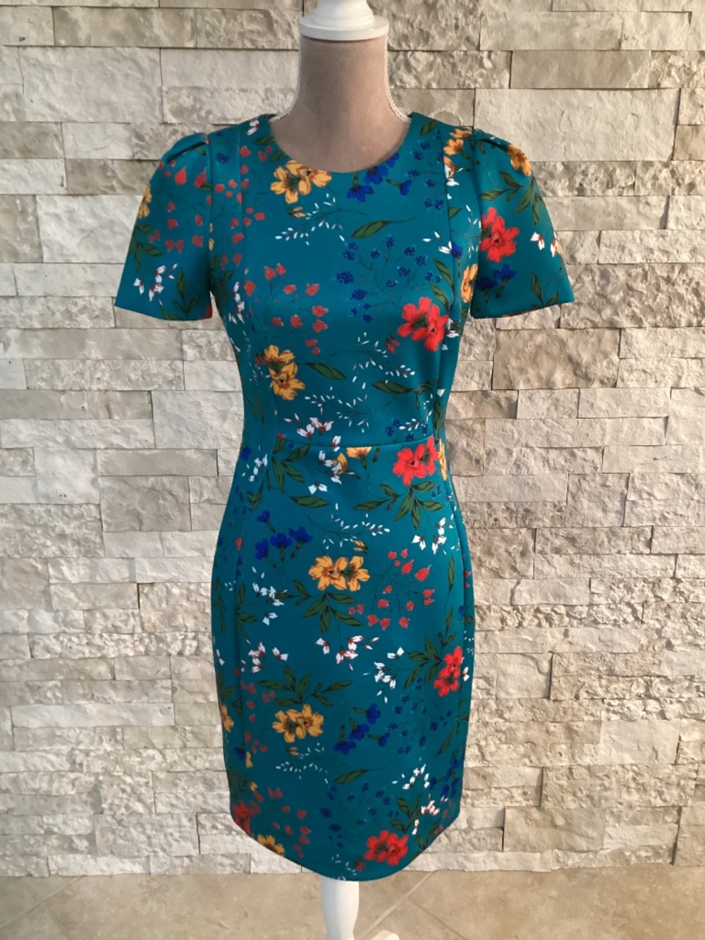 Calvin Klein Floral Sheath Dress
